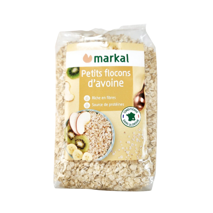 Organic Rolled Wholegrain Oats Markal 500G-