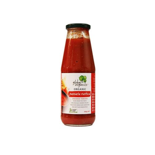 Sốt Cà Chua Hữu Cơ Passata Rustica Global Organics 680G- 