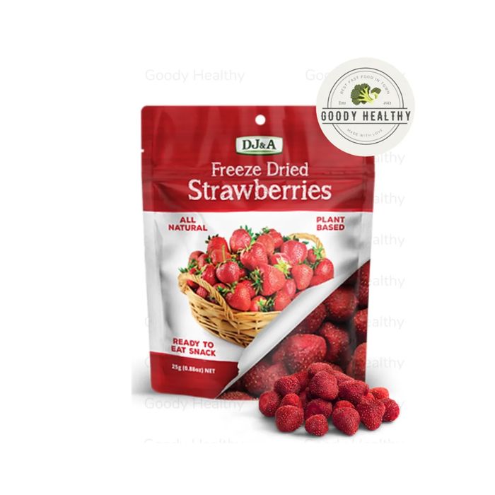 Fruity Crisps Strawberries Dj&A 25G
