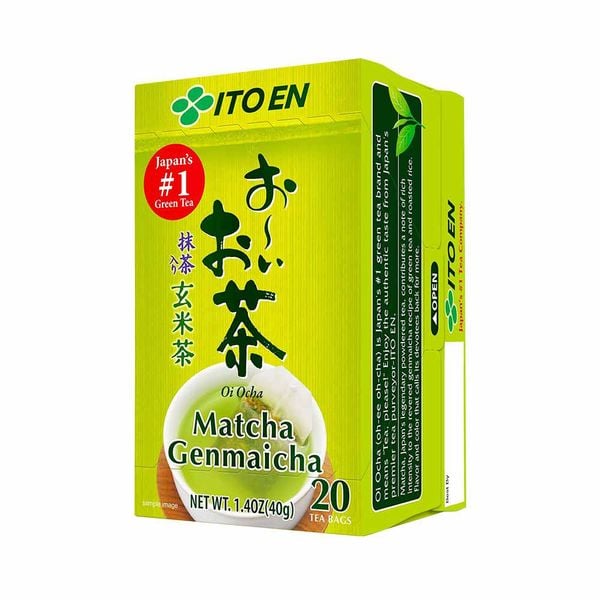 Trà Túi Lọc Matcha, Gạo Rang Itoen 20Túi/Hộp
