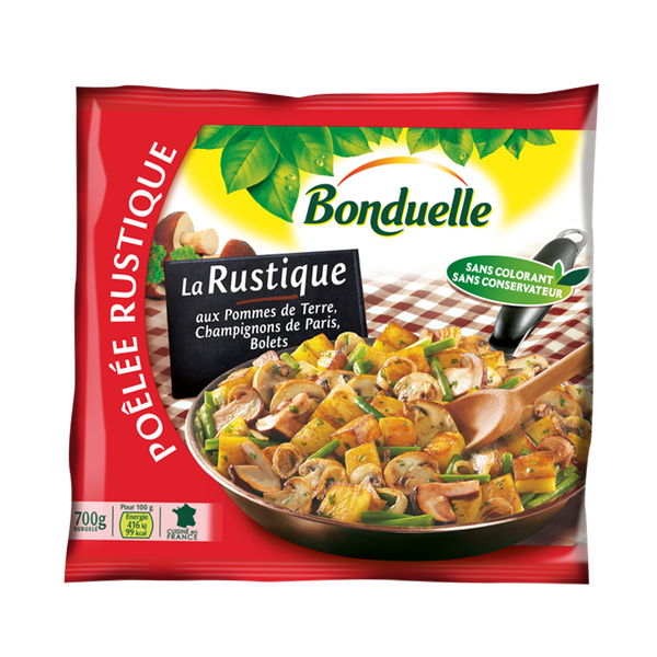 Rau Củ Hỗn Hợp Đông Lạnh Terre Champignons Bonduelle 700G