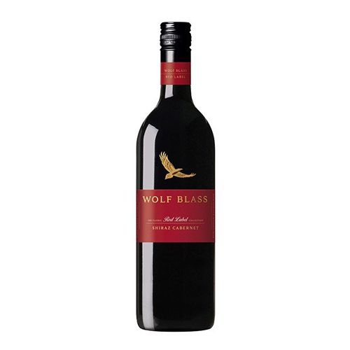 Red Wine Shiraz Cabernet Red Label Wolf Blass 750Ml- Red Wine Shiraz Cabernet Red Label Wolf Blass 750Ml
