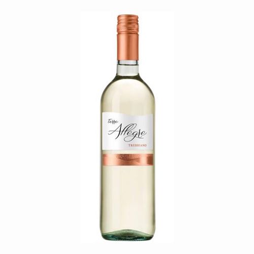 Rượu Vang Trắng Trebbiano Terre Allegre 750Ml- 