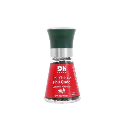 Tiêu Đỏ Phú Quốc Nắp Xay Natural Dh Foods 45G
