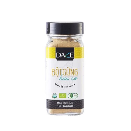 Bột Gừng Hữu Cơ Dace 40G