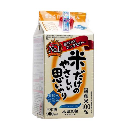 Rượu Sake Komedake No Yasashii Omoiyari 900Ml