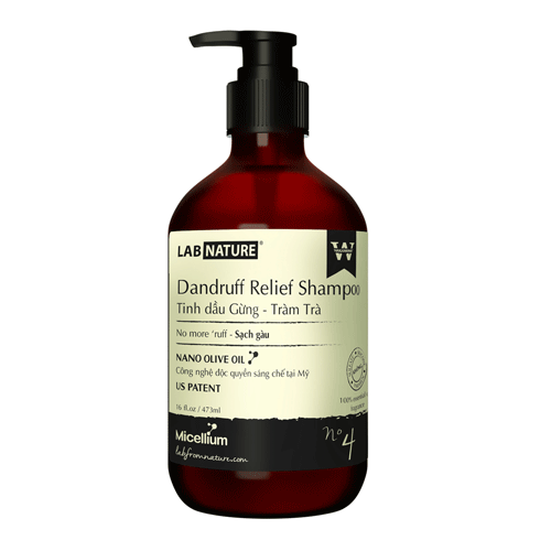 Dandruff Relief Shampoo No.4 Lab Nature 473Ml- 
