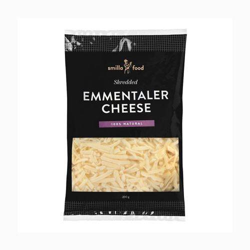 Shredded Emmentaler Cheese Smilla 200G- 