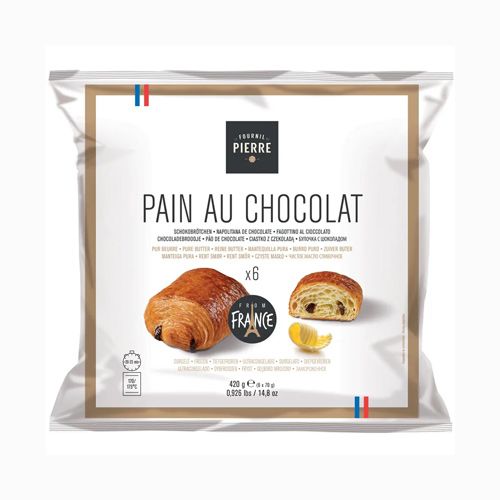 Frozen Pain Au Chocolate Fine Butter Bridor 70G*6- 