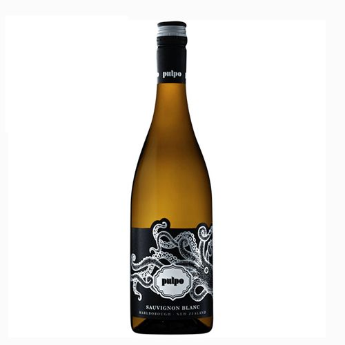 Rượu Vang Trắng Sauvignon Blanc 2019 12,5% Pulpo 750Ml- 