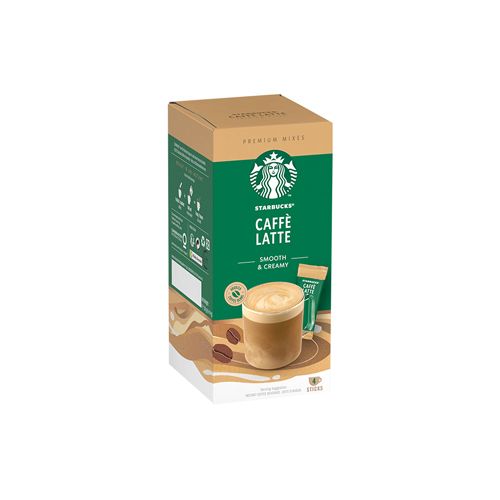 Latte Premium Instant Café Starbucks 4X14G- 