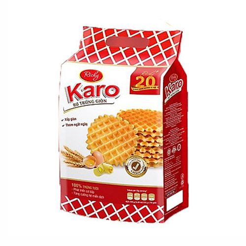 Bánh Karo Bơ Trứng Giòn Richy 150G
