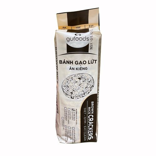 Bánh Gạo Lứt Vị Yến Mạch Gufoods 170G