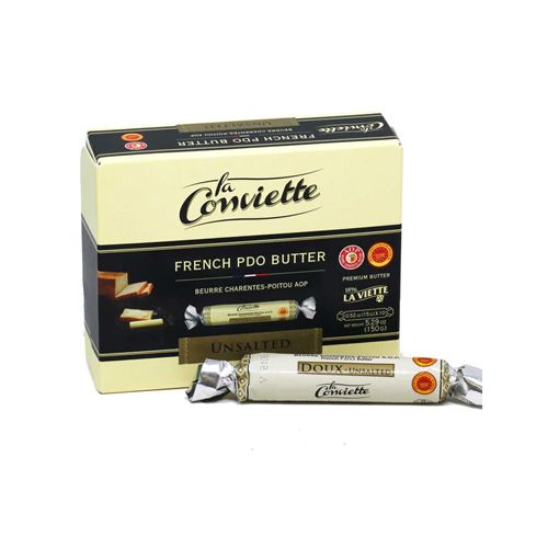 Frozen Unsalted Butter Conviette 15Gx10-