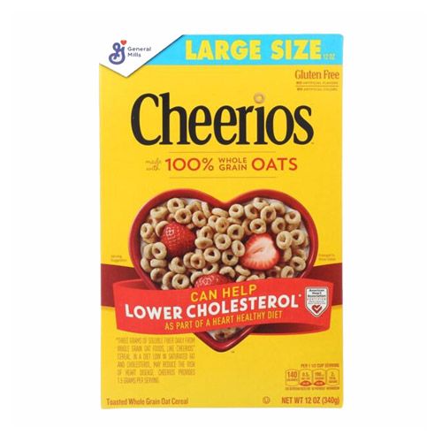 Whole Grain Oat Gluten Free Cheerios 340G- 