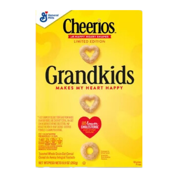 Ngũ Cốc Yến Mạch Nguyên Hạt Không Gluten Cheerios 340G