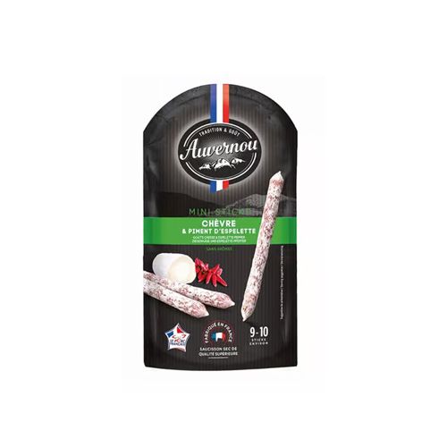 Mini Sticks Chevre & Piment D'Espelette Auvernou 100G-