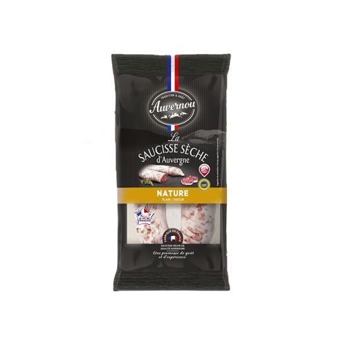 La Saucisse Seche D'Auvergne Auvernou 250G- 