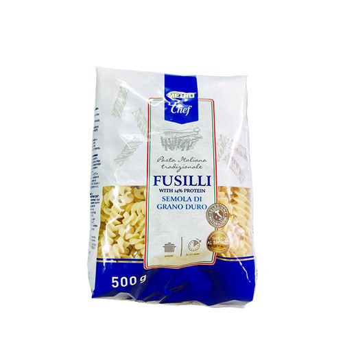 Nui Xoắn Fusilli 14% Protein Metrochef 500G- 