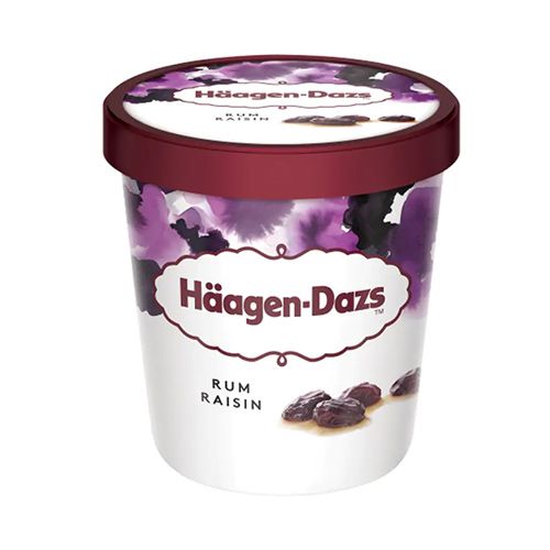 Kem Rượu Rum & Nho Khô Haagen-Dazs 473Ml- 