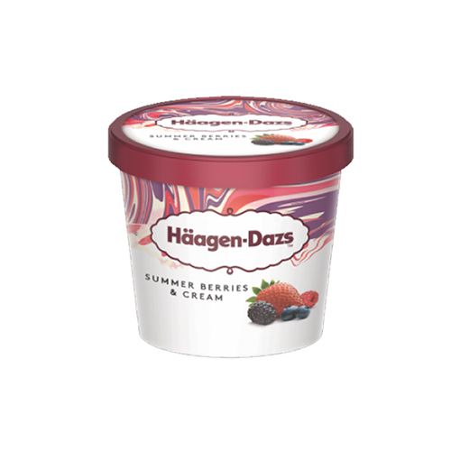 Kem Hỗn Hợp Dâu Rừng & Kem Tươi Haagen-Dazs 100Ml- 