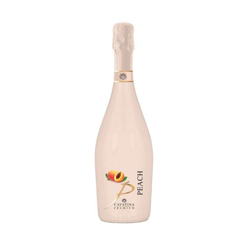 Sparkling Moscato Peach Cavatina Premium 750Ml- 