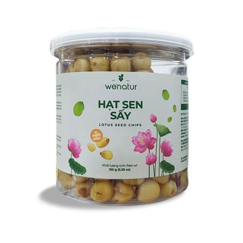 Hạt Sen Sấy We'Natur 150G- 