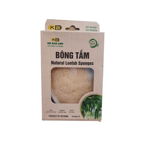 Bông Tắm Xơ Mướp Cao Cấp Kb Eco Life- 