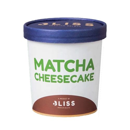 Premium Gelato Matcha Cheese Cake Bliss 473Ml- 