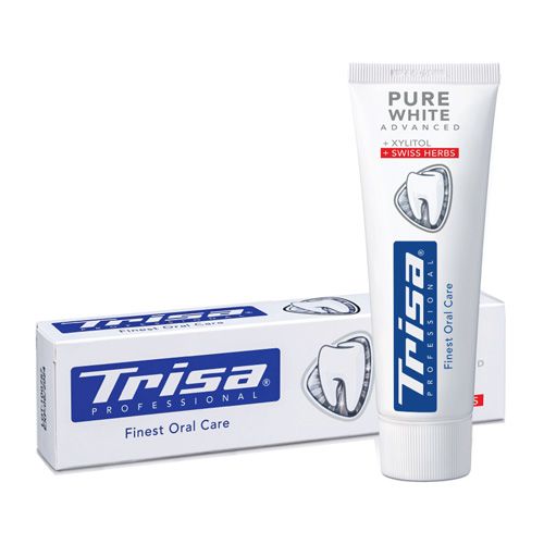 Pure White Swiss Herb Toothpaste Trisa 75Ml-