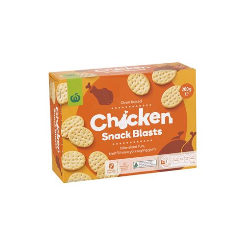 Bánh Quy Lạt Vị Gà Woolworths 200G