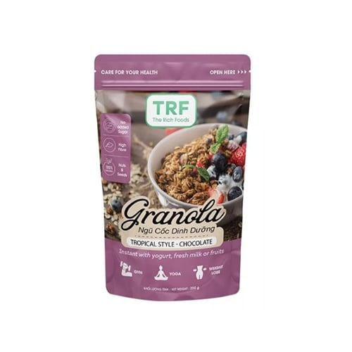 Ngũ Cốc Dinh Dưỡng Vị Socola Trf 250G