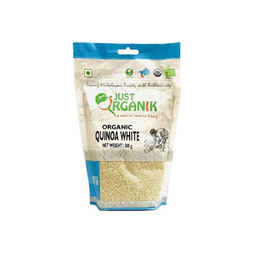 Hạt Diêm Mạch Trắng Hữu Cơ Just Organik 500G