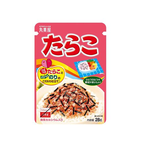Rice Seasoning Codfish Egg Flavor Marumiya 28G- 