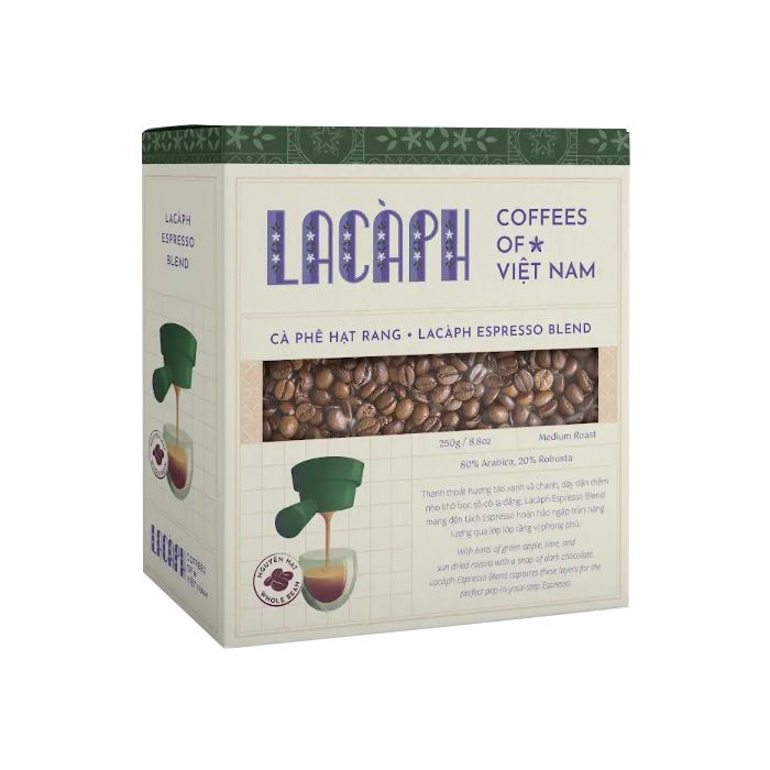 Medium Roasted Whole Beans Expresso Blend Lacaph 250G-