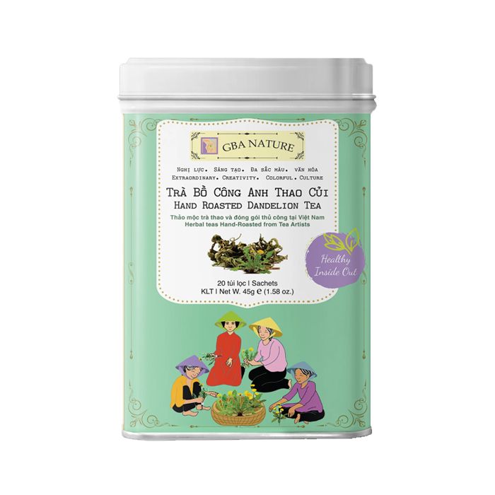 Roasted Dandelion Tea Gba Nature 20 Tea Bags- 