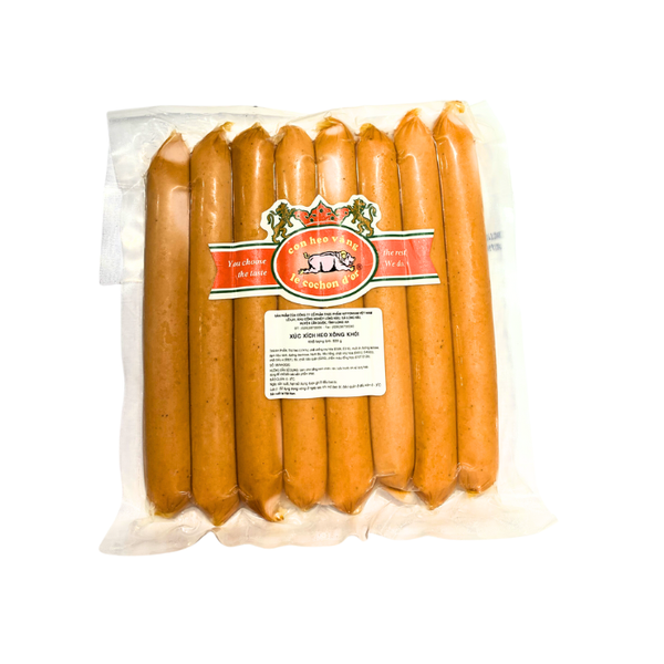 Xúc Xích Heo Xông Khói Frankfurter 50/63G Nipponham 500G