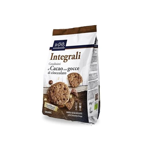 Org. Biscuits Buckwheat & Chocolate Sottolestelle 300G-