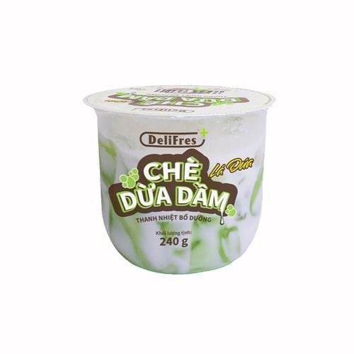 Chè Dừa Dầm Lá Dứa Delifres 240G
