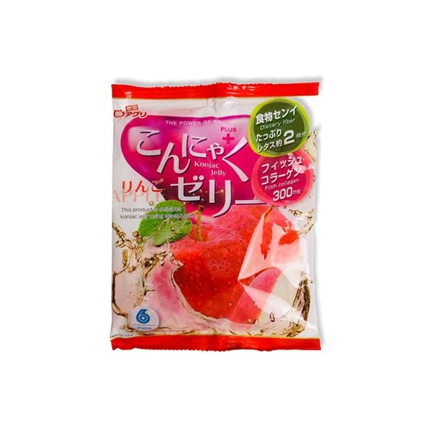 Thạch Collagen Vị Táo Konjac 108G