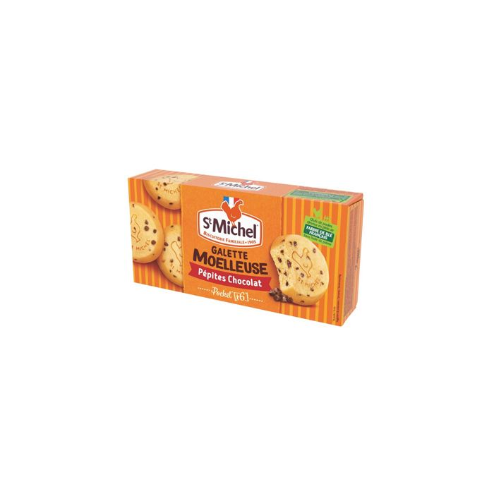 Soft Biscuits Chocochips St Michel 180G- 