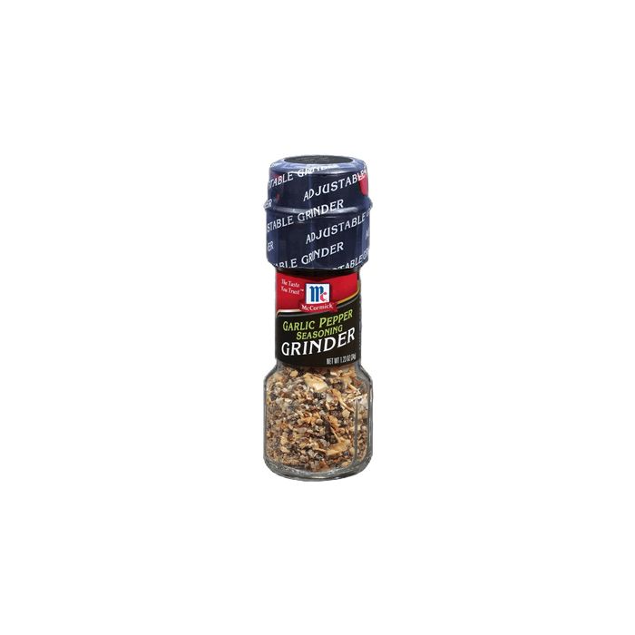 Seasoning Garlic Pepper Grinder Mc Cormick 34G-