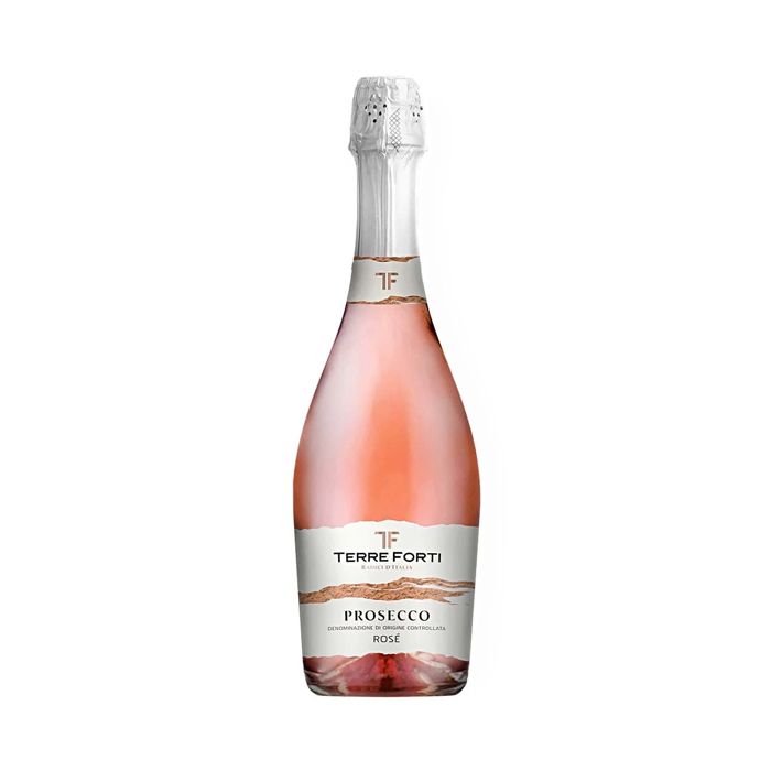 Sparkling Wine Rose Prosecco Doc Terre Forti 750Ml- 