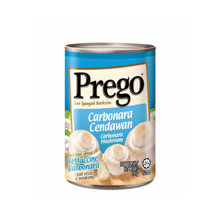 Sốt Mì Ý Carbonara Nấm Prego 295G- 