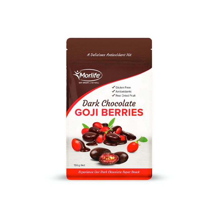 Dark Chocolate Goji Berries Morlife 150G- 