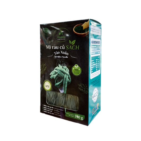 Mì Tảo Xoắn Ahamisa 240G