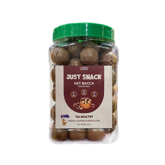 Hạt Macca Size 21-26 Just Snack 500G-