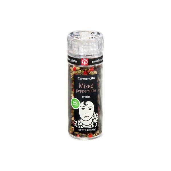Hạt Tiêu Hỗn Hợp Có Cối Xay Carmencita 40G