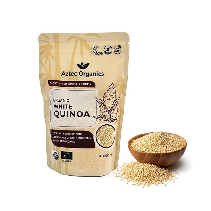 Hạt Diêm Mạch Trắng Hữu Cơ Aztec Organics 250G-
