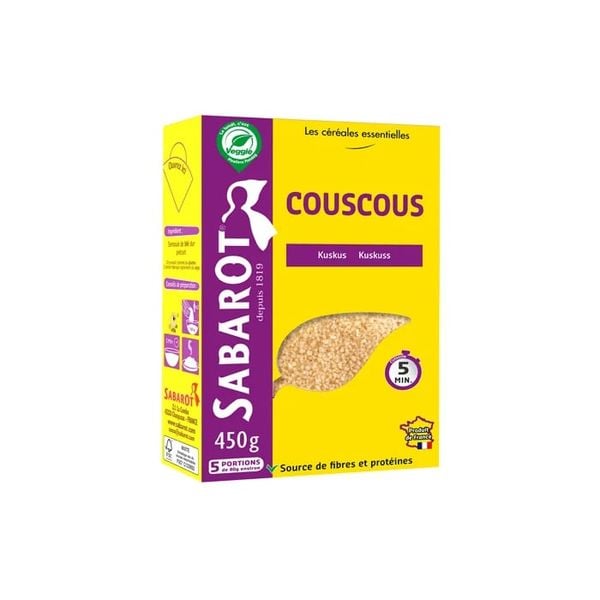 Hạt Couscous Sabarot 450G